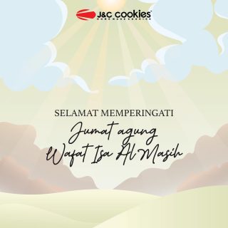 Selamat memperingati jumat agung wafatnya Isa Al-Masih.
Pengorbanannya mengajarkan kita untuk memberi yang terbaik dan membangun kehidupan yang lebih bermakna untuk sesama dengan setulus hati. 
#wafatnyaisaalmasih #JnCTerbaik #MemberiYangTerbaik #JanganSalahPilih #CitaRasaTerbaik