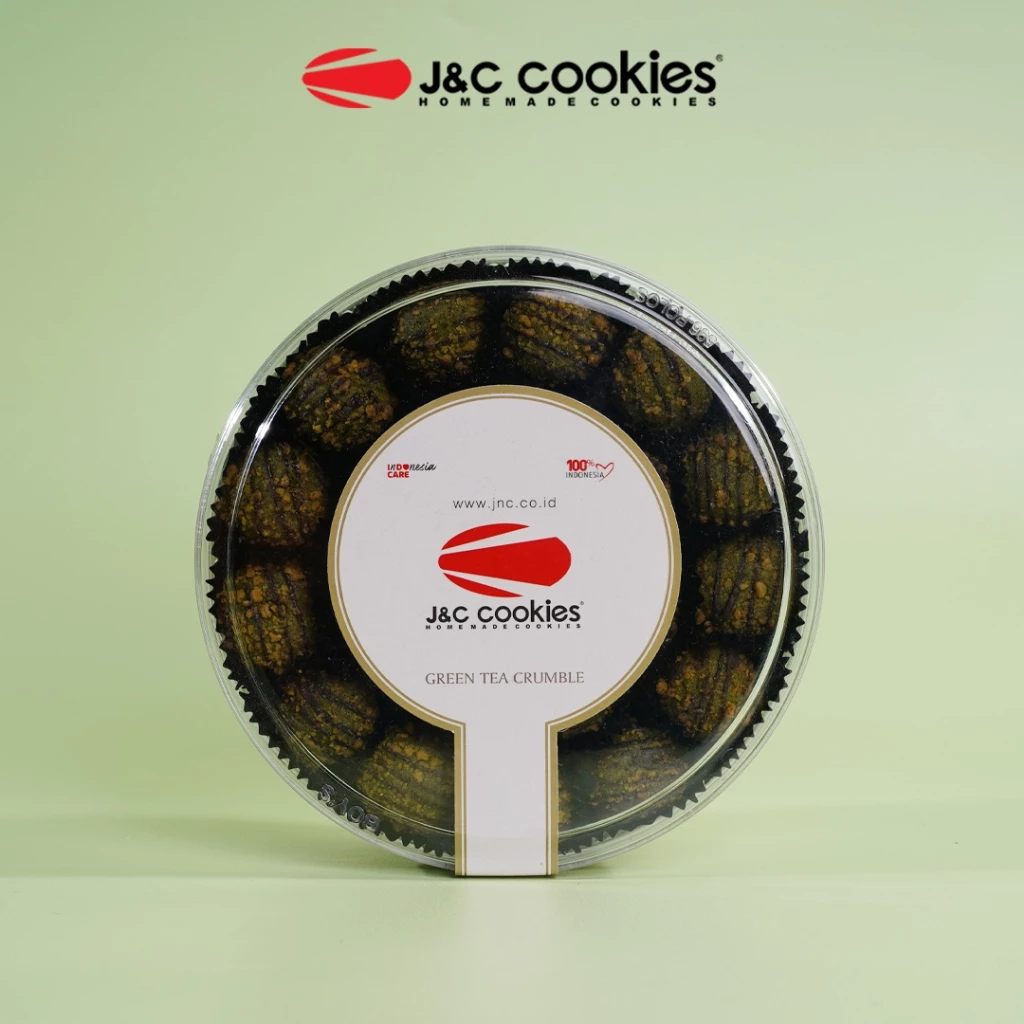 J&C Cookies Green Tea Crumble